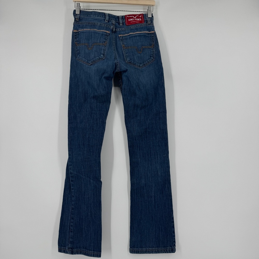 Kimes Ranch Roger Mens Jeans 28x30 Made in USA Dark Wash Denim Western Rodeo - Picture 3 of 8